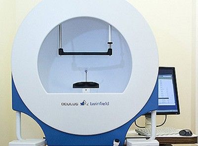 Untersuchungen Gesichtsfeldmessung