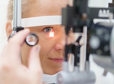 Untersuchungen Funduskopie