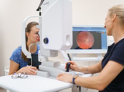 Fundus-Farbfotografie & FAG